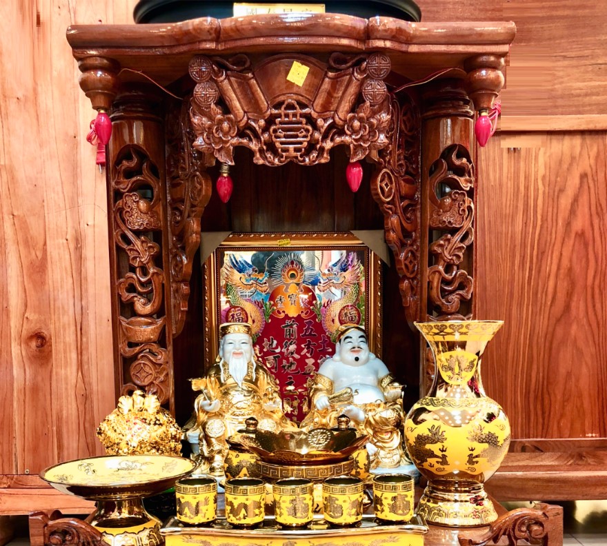 Lưu ý khi lựa chọn kích thước bàn thờ ông Địa