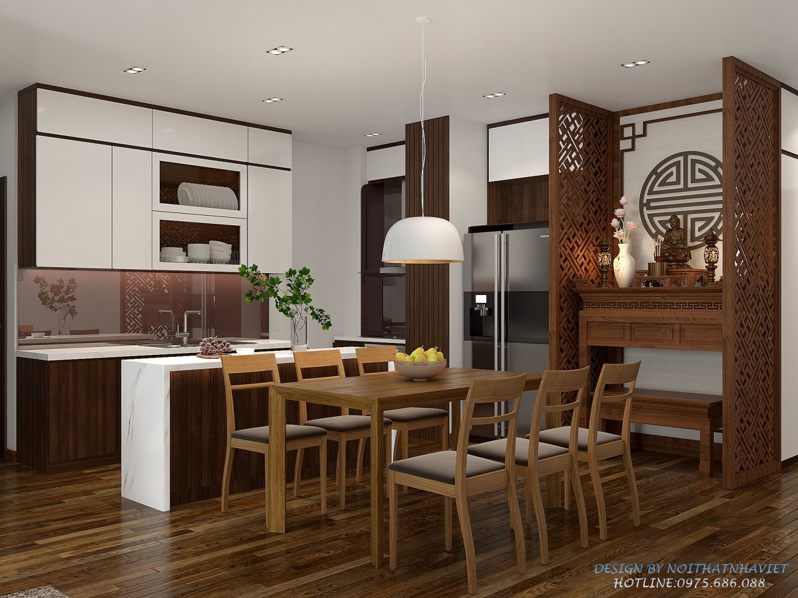 Bố trí nhà bếp và nhà vệ sinh chuẩn phong thủy
