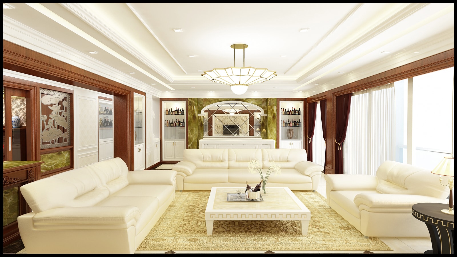 Thiết kế nội thất chung cư penthouse 