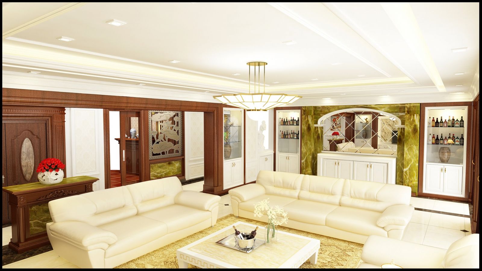 Thiết kế nội thất chung cư penthouse 