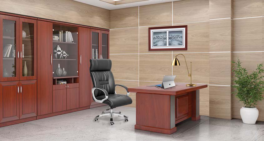 bàn làm việc gỗ tự nhiên hiện đại