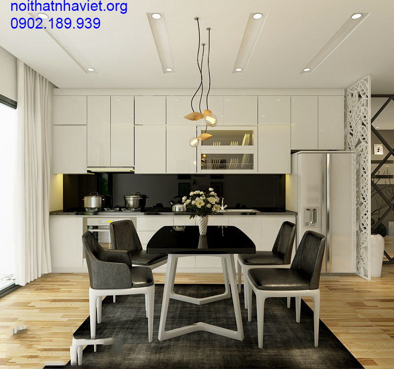 thiết kế nội thất phòng bếp