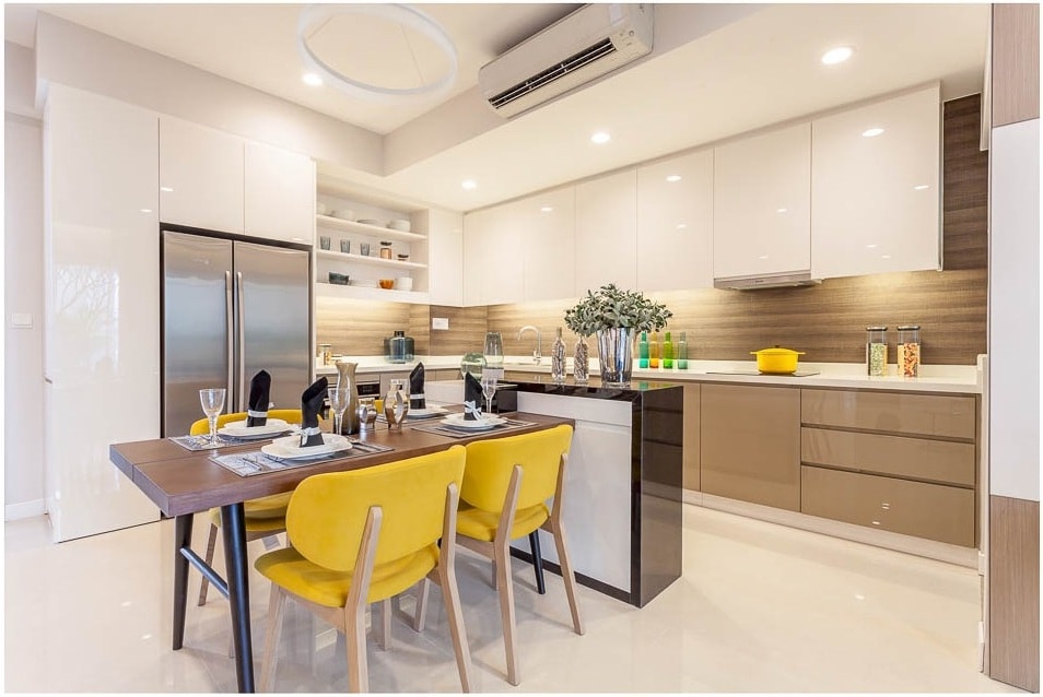 tủ bếp nhựa picomat
